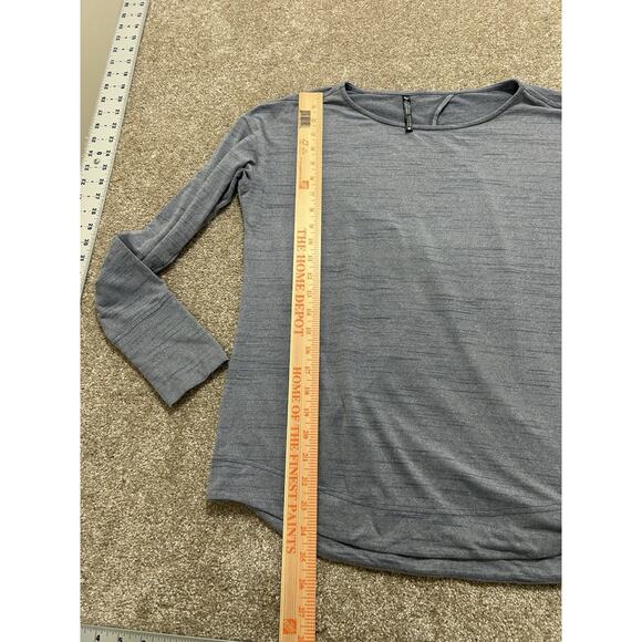 KUHL Top Medium Blue Gray Intent Krossback Long Sleeve Jersey - Picture 9 of 11